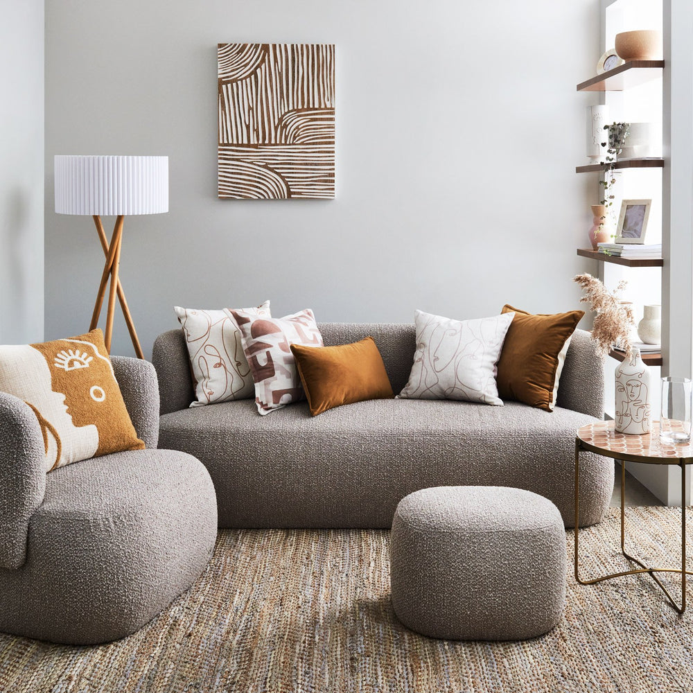 Revival Cushion - Mustard - Madras Link
