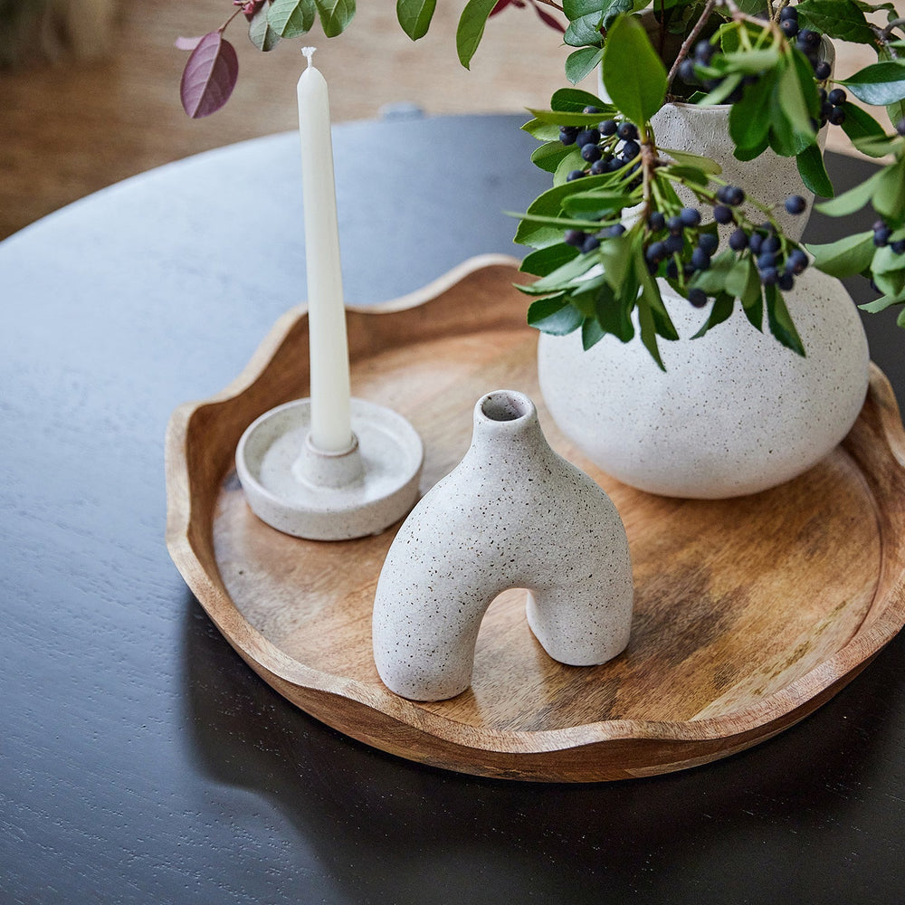 Lucy Speckle Candle Holder - Madras Link