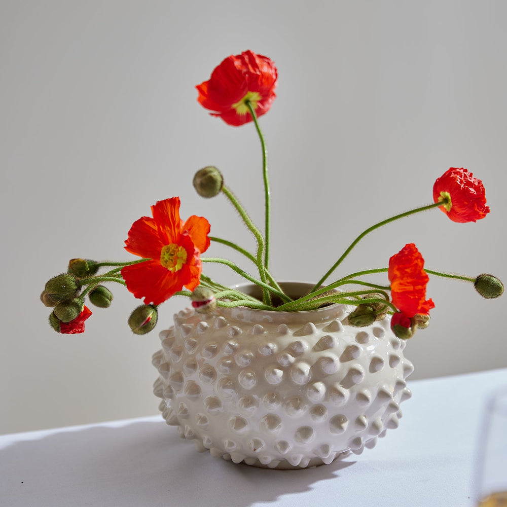 Pearl Bauble Vase - Short - Madras Link