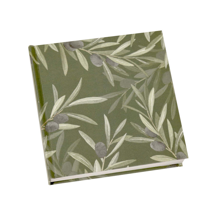 Olive Leaf Jotter - Madras Link