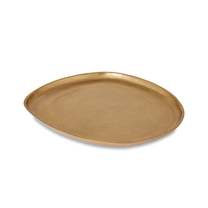 Eve Gold Irregular Platter - Large - Madras Link