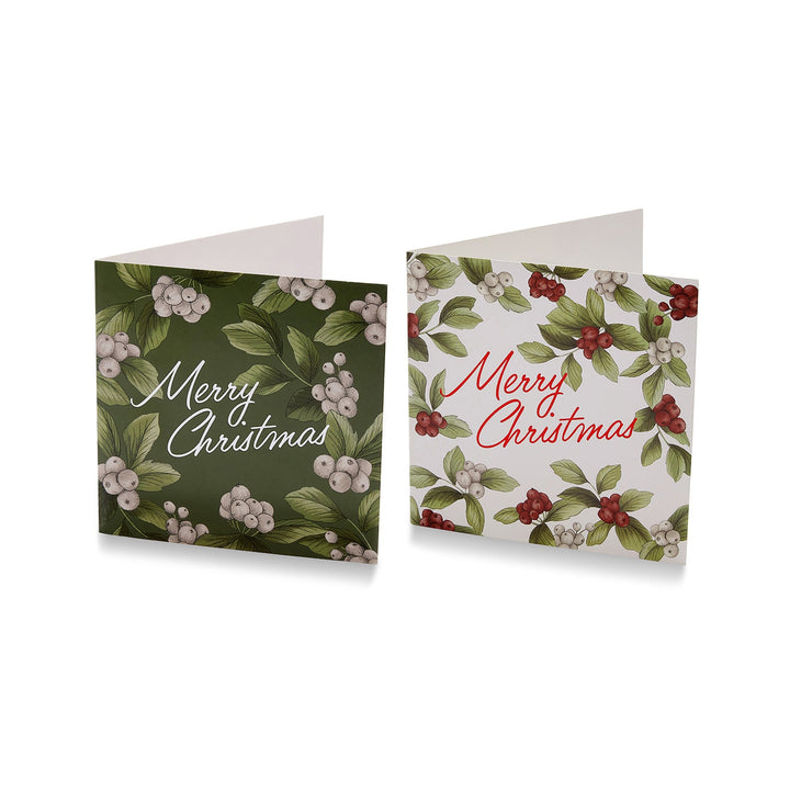 Noelle Red Christmas Card & Envelope - Set of 8 - Madras Link